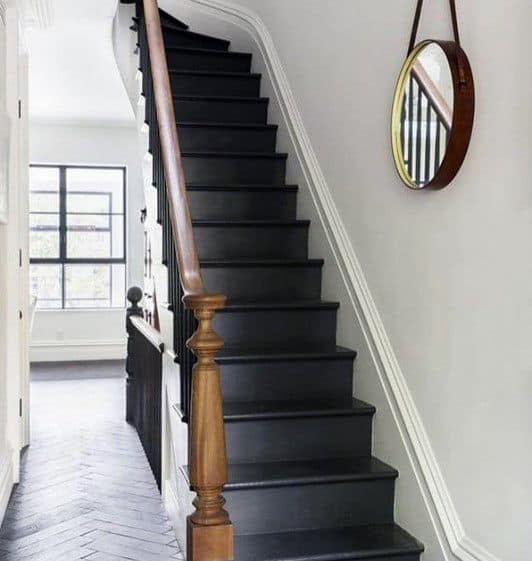 Top 70 Best Painted Stairs Ideas Staircase Designs