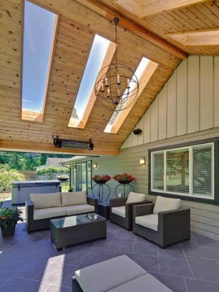 Top 50 Best Patio Ceiling Ideas - Covered Outdoor Designs