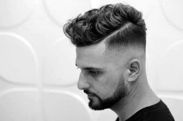 25 Curly Fade Haircuts For Men - Manly Semi-Fro Hairstyles