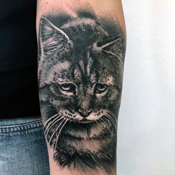 70 Cat Tattoo Ideas For Men Feline Designs