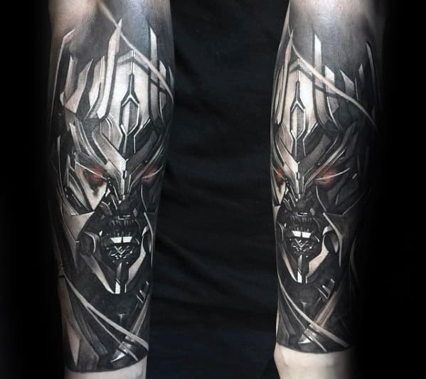 60 Transformers Tattoo Designs For Men Robotic Ink Ideas