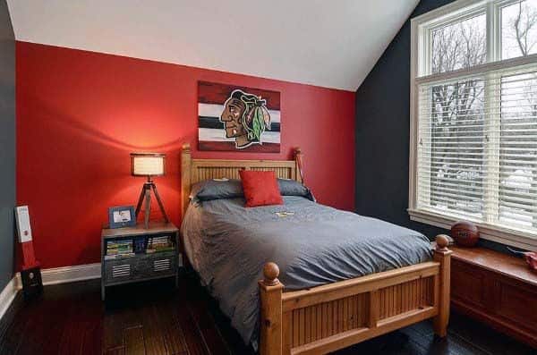 Top 30 Best Red Bedroom Ideas - Bold Designs