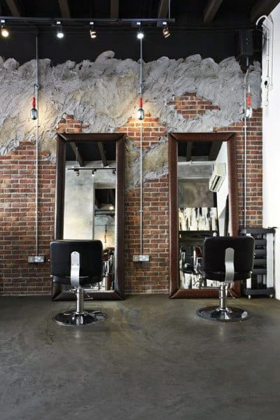Top 80 Best Barber Shop Design Ideas - Manly Interior Decor