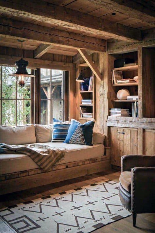 Top 60 Best Log Cabin Interior Design Ideas - Mountain ...