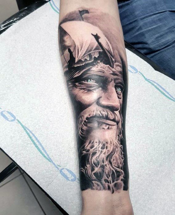 60 Ragnar Lothbrok Tattoo Designs For Men - Vikings Ink Ideas