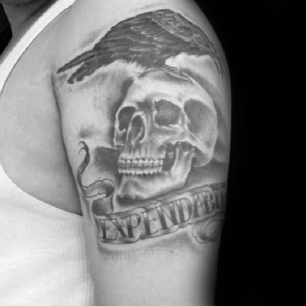 30 Expendables Tattoo Designs For Men - Manly Ink Ideas