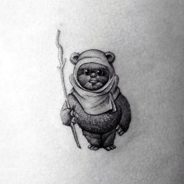 60 Ewok Tattoos For Men - Star Wars Ink Ideas