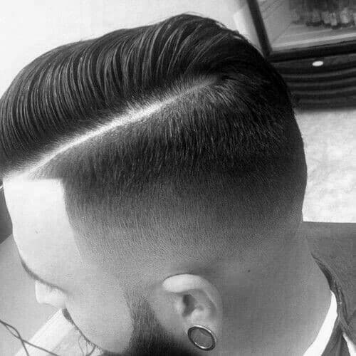 Sharp Haircut Comb Over Fade Taper For Males Next Luxury