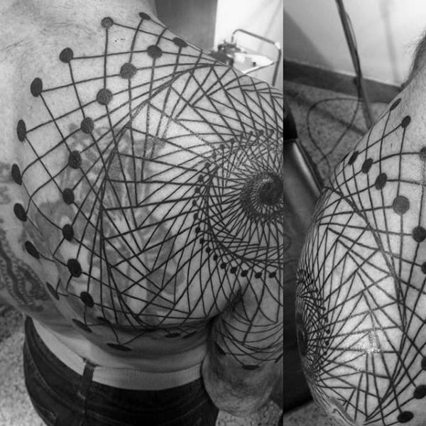 60 Fibonacci Tattoo Designs For Men - Spiral Ink Ideas