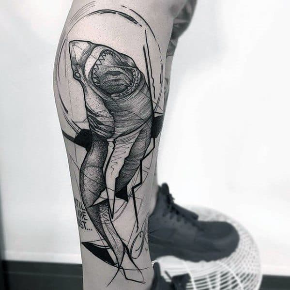 60 Sketch Tattoos For Men - Artistic Design Ideas