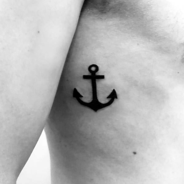 50 Simple Anchor Tattoos For Men - Nautical Ink Design Ideas