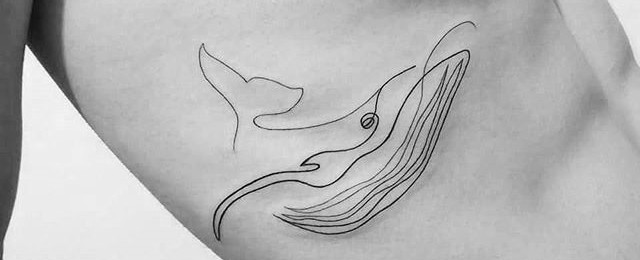 50 Simple Line Tattoos For Men – Manly Ink Design Ideas