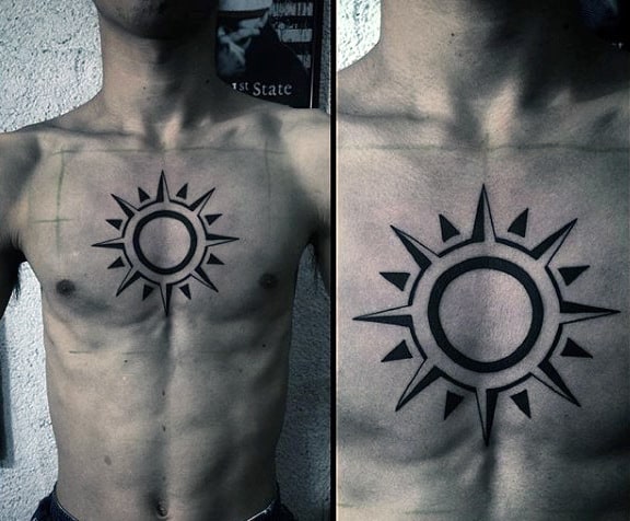 70 Sun Tattoo Designs For Men - A Symbol Of Truth And Light