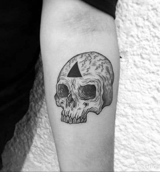 50 Small Skull Tattoos For Men - Mortality Design Ideas