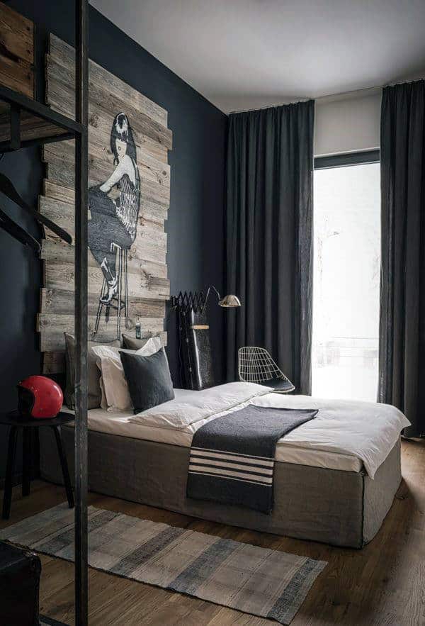 bedroom mens masculine interior decor male man bedrooms cool decoration modern bed apartment idea designs luxury master inspiration colors diy