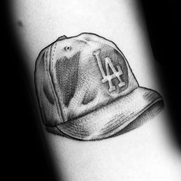 60 Los Angeles Dodgers Tattoos For Men - Baseball Ink Ideas