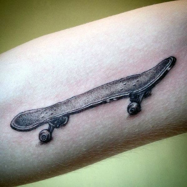 100 Skateboard Tattoos For Men - Cool Designs Part Two