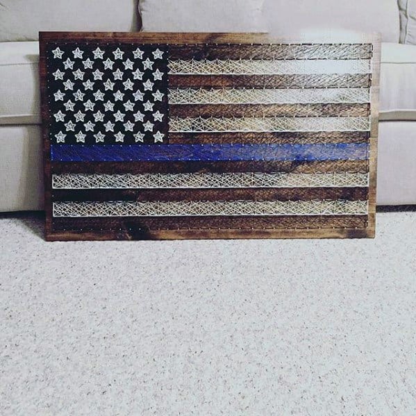 String American Flag Diy Man Cave Ideas