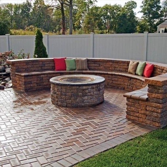 Top 50 Best Brick Patio Ideas - Home Backyard Designs