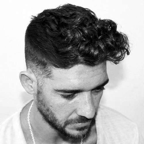 Photos Best Haircuts For Semi Curly Hair Male for Rounded Face