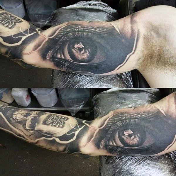 90 Bicep Tattoos For Men Masculine Muscle Design Ideas