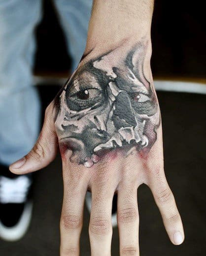 Top 50 Best Hand Tattoos For Men - Fist Designs And Ideas