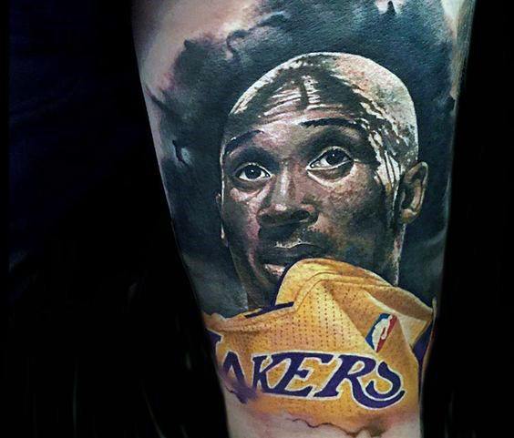 30 Kobe Bryant Tattoo Designs For Men - Basketball Ink Ideas