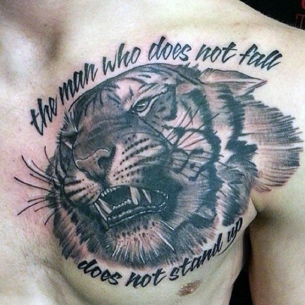Strength Quotes Tattoos For Men