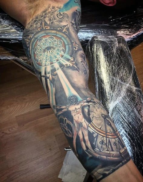 Top 80 Most Symbolic Clock Tattoos [2020 Inspiration Guide]
