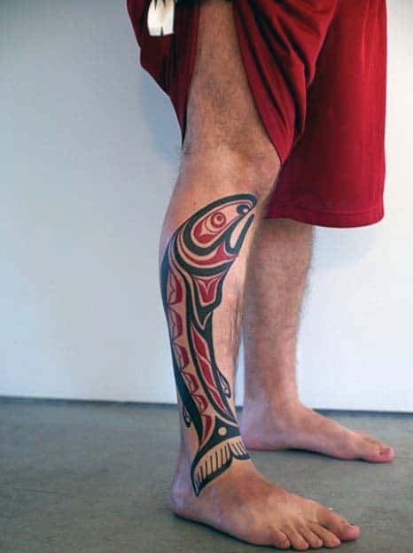 30 Tribal Fish Tattoo Designs For Men - Cool Aquatic Ink Ideas