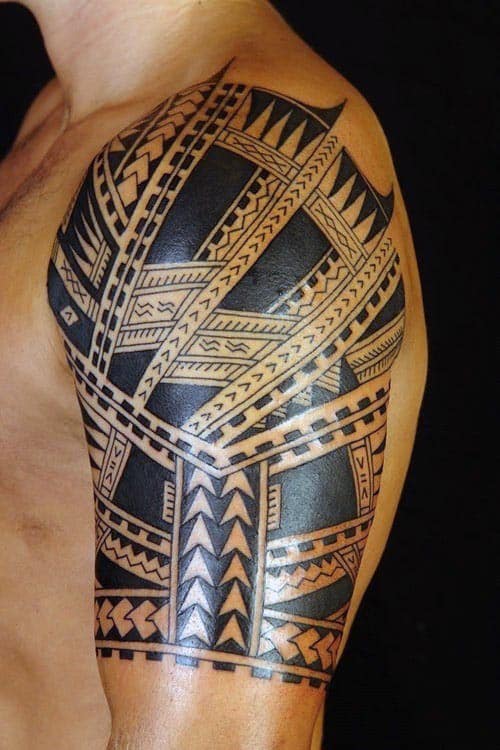 Top 60 Best Tribal Tattoos For Men - Symbols Of Courage
