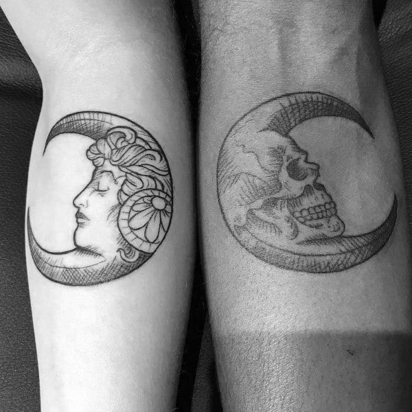 Top 100 Best Matching Couple Tattoos Connected Design Ideas