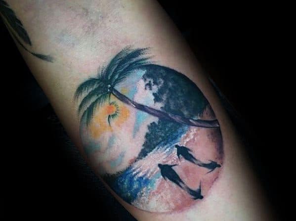 Beach Scene Tattoos for Men: 10 Designs and Ideas - wide 4