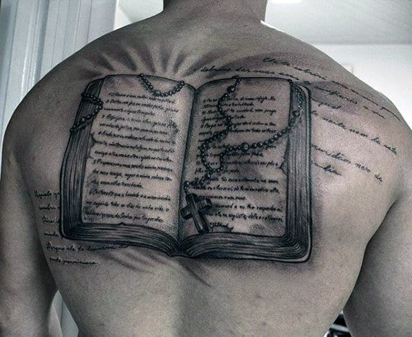 40 Unique Back Tattoos For Men Manly Body Art Design Ideas