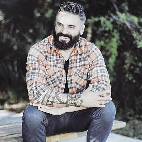 Unique Cool Mens Beard Styles