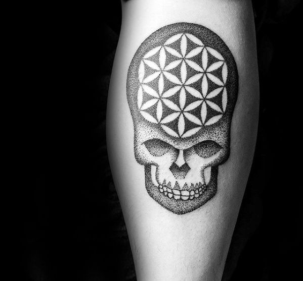 50 Small Skull Tattoos For Men Mortality Design Ideas