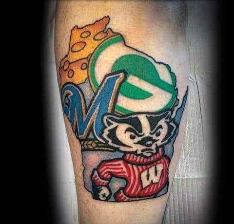 20 Green Bay Packers Tattoos For Men - NFL Ink Ideas