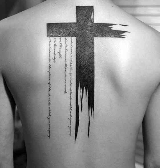 50 Simple Cross Tattoos For Men - Religious Ink Design Ideas