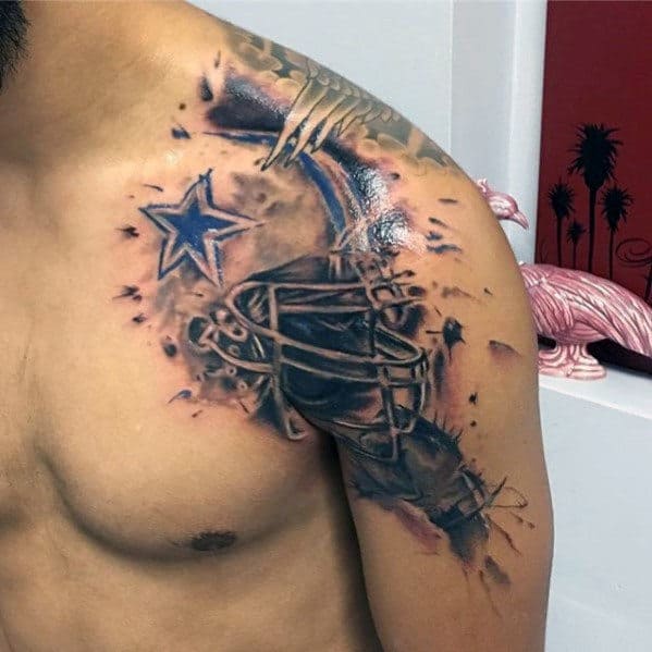 50 Dallas Cowboys Tattoos For Men Manly NFL Ink Ideas