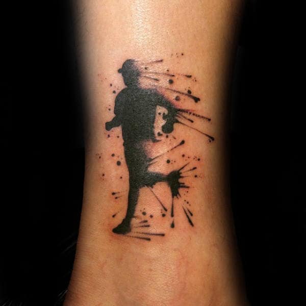 40 Running Tattoos For Men - Ink Design Ideas In Motion