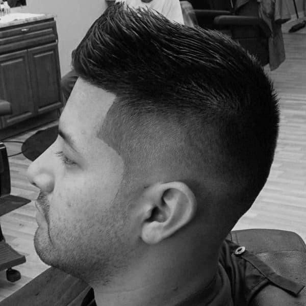 Faux Hawk Fade Haircut For Men 40 Spiky Modern Styles
