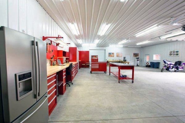 Top 40 Best Garage Ceiling Ideas Automotive Space Interior