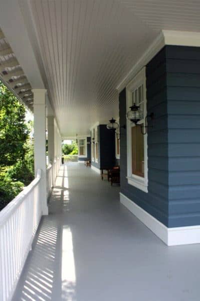 Top 70 Best Porch Ceiling Ideas - Covered Space Designs