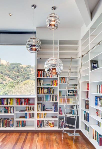 Top 70 Best Floor To Ceiling Bookshelves Ideas Wall