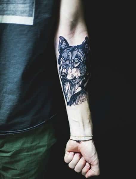 Wolf Tattoo Ideas For Men