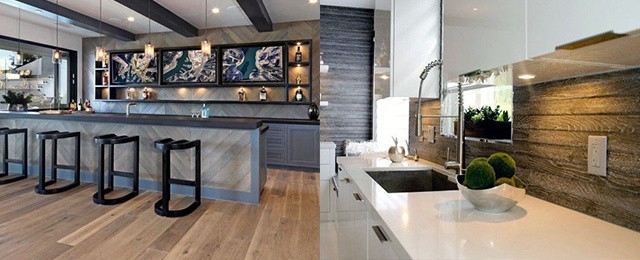 Top 60 Best Wood Backsplash Ideas Wooden Kitchen Wall Designs