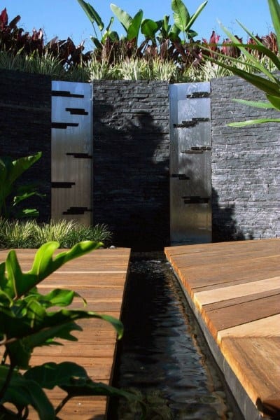 Top 70 Best Backyard Waterfalls - Water Feature Design Ideas