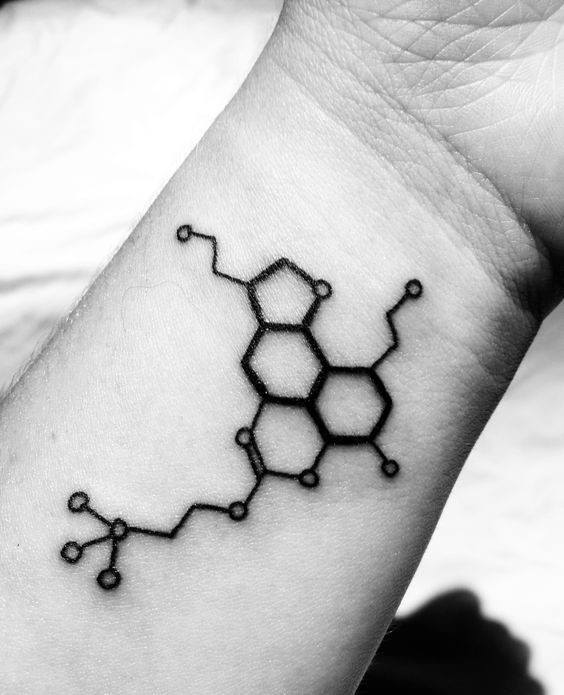 80 Chemistry Tattoos For Men - Physical Science Design Ideas