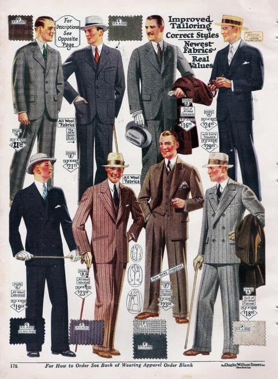 1920s Fashion For Men