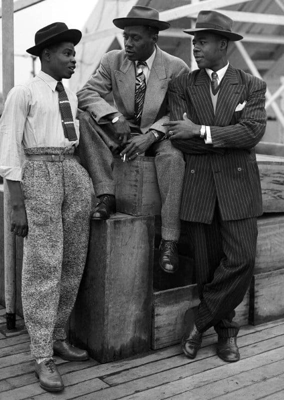 1950s Mens Fashion Suit Looks